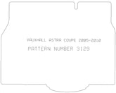 Vauxhall Astra Coupe 2004 - 2009  Boot Mat